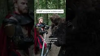New video out! How to protect your LARP weapons with Silicone Gel ⚔️