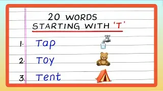 Words Starting with 