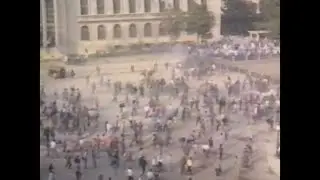 Riots In Bucharest, Romania, 1990