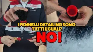 Come scegliere o riconoscere il miglior pennello car detailing per lavorare in sicurezza sull'auto.