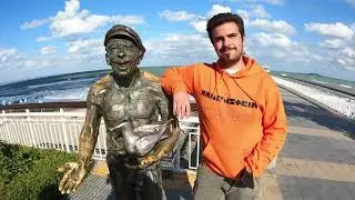 Burgas. Холодный денек в Бургасе в начале сентября. 2021.