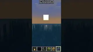 sunrise in minecraft is beautiful #minecraft #sunrise #sea #ocean #underwater #gameplay