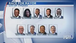 Chicago mayoral candidates crisscross city with days until election