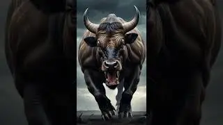 Mythical Fusion: Tiger, Bull & Cockatoo Hybrid Legend