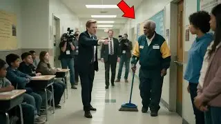 Teacher Tries to Embarrass Black Janitor — Instantly Regrets It When She Performs Like a Pro!.
