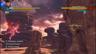 DB XV2 Cac SSG Fully Charged Crush Cannon