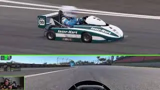 ONLINE 4FUN 41 AUTOMOBILISTA 2 amigos do canal SUPERKART 250 cc em INTERLAGOS