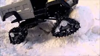RC4WD EVO predator tracks  proline dump truck body.