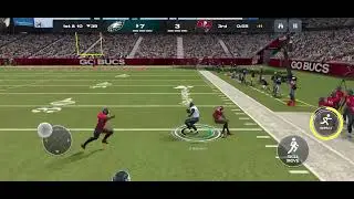 eagles vs buccaneers in madden 26 mobile 