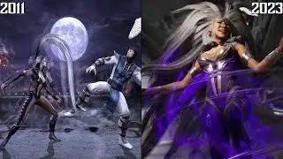Sindel Fatal Blow (X-Ray) Evolution - Mortal Kombat 9-12 (2011-2023) 4K