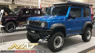 Suzuki Jimny Turbocharged and more Crazy Custom cars, Japan style「名古屋オートトレンド 2021 Nagoya Auto Trend」