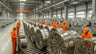 Jak Miliony Felg Aluminiowych Powstają W Gigantycznych Liniach Produkcyjnych