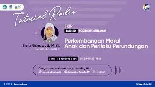 Perkembangan Moral Anak dan Perilaku Perundungan ~ PAUD4104 Psikologi Perkembangan