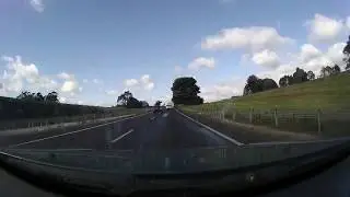 Melbourne to Lakes Entrance - Driving Timelapse