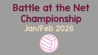 Battle at the Net Championship 1.31.26