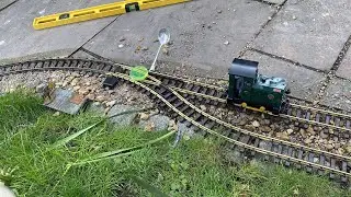 Civil Engineering on the FeckHallBahn; installing a passing loop on the Nibelung Line.