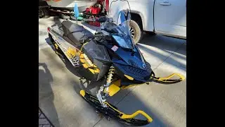 2009 Skidoo MXZ Renegade 600 ETEC Rev XP chassis 137
