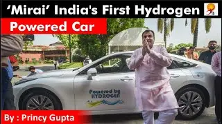 India's first Hydrogen Powered Car | Toyota Mirai