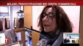 Coronavirus, nei centri commerciali di Milano vince la paura
