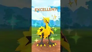 ✨ Shiny GALARIAN ZAPDOS in Pokemon GO.