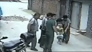 Workers Catch Falling Toddler