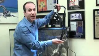 Exo Terra Light Bracket - Safely Holds Reptile Lighting & Domes