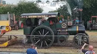 'BOADICEA' McLaren 10NHP road loco tractor pulling at welland steam rally 2019