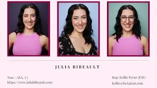 Julia Bibeault - Vocal Reel (Up Tempo)
