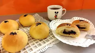 【紅豆麻糬麵包】使用日本KNEADER精揉機PK1015T +摺疊式發酵箱PF103T  (川山公司貨) - 2025年有土司有財, 讓你賺~ 讓你發 ~~