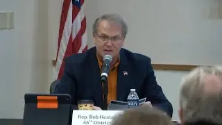 Indiana Legislators answered questions from the public at this year's second cracker-barrel session