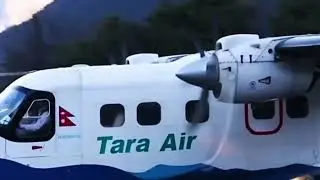 Tara Air Dornier 228 Takeoff | Lukla Airport Nepal &ndash; World&rsquo;s Most Dangerous Airport ✈️🏔️