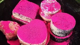 Baby Pink & Dual Colour Earthy Reforms Crush ASMR • Ultra Dusty Homemade's Crumbling !!💗💗