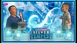 OPENING THE NEWEST POK&Eacute;MON CARD SET! SILVER TEMPEST ELITE TRAINER BOX OPENING! WE HAD GREAT PULLS!