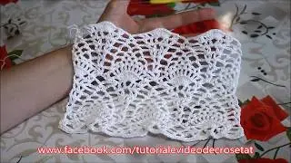 Model crosetat 4 - Pineapple Crochet Stitch - seria 