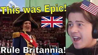 American Reacts Rule Britannia - Last Night of the Proms 2009