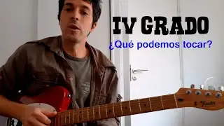 ¿Qué podemos tocar en un IV GRADO en un BLUES?