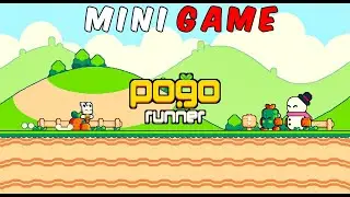 I played the New Pogo Runner and it was SUPER FUN ( minigames )