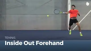 How to Hit an Inside Out Forehand | Tennis