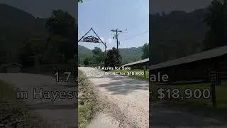 1.7 Acres for Sale in Hayesville, NC
