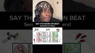 Say the Word on Beat Challenge 😱The YouTuber Was Shocked &mdash; Didn&rsquo;t Expect This!