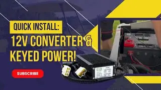 How to Install a 12V Converter & Find Keyed Power on a Club Car Precedent | Step-by-Step Guide
