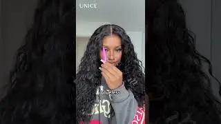 Full and fluffy waterwave glueless wig. more discount enter @UNice01 shop  #unicehair #wigs