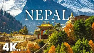Nepal 4K Ultra HD &bull; Scenic Relaxation Film With Piano, Breathtaking Spring Landscapes