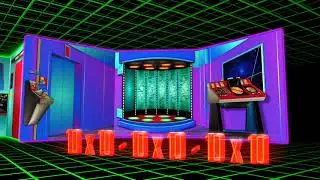 Mego Star Trek Transporter Room Playset/Display Prototype - PROMO