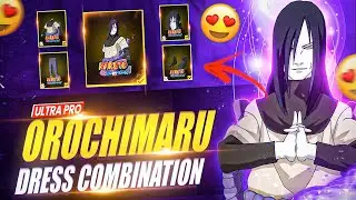 orochimaru bundle ultra pro dress Combination || No top Up Dress Combination || Mad Hyper gaming