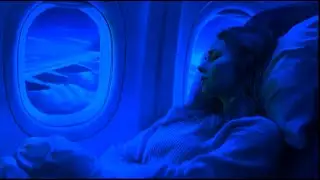 DARK Private Jet Night Flight Airplane White Noise for Deep Sleep, Study & Relaxation | 10 Hours