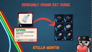 Assembly Admin Key (Stella Montis) | Key Guide ARC Raiders