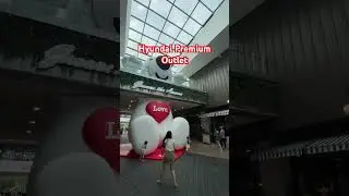 We visited the Hyundai Premium Outlet in Songdo Korea