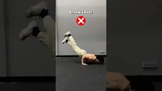 Elbow Lever Made Easy (3 Steps) #calisthenics #elbowlever #tutorial