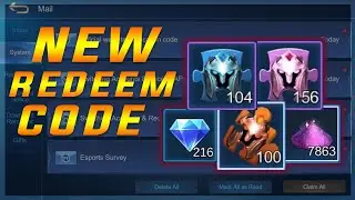 NEW REDEEM CODES IN MOBILE LEGENDS 2020 ( STILL WORKING ) | MLBB
